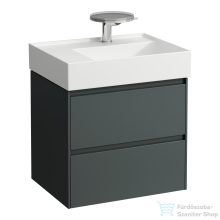   Laufen Lani 60 alsószekrény, 2 fiókkal, H810335 mosdóhoz, Traffic Grey H4039421122661