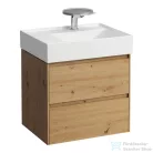 Laufen Lani 60 alsószekrény, 2 fiókkal, H810335 mosdóhoz, Vad tölgy H4039421122671