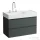 Laufen Lani 90 alsószekrény, 2 fiókkal, H810338 mosdóhoz, Traffic Grey H4039521122661