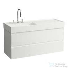   Laufen Lani 120 alsószekrény, 2 fiókkal, H813332 mosdóhoz, matt fehér H4039721122601