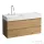 Laufen Lani 120 alsószekrény, 2 fiókkal, H813332 mosdóhoz, Vad tölgy H4039721122671
