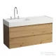 Laufen Lani 120 alsószekrény, 2 fiókkal, H813332 mosdóhoz, Vad tölgy H4039721122671
