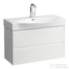 Laufen Lani 90 alsószekrény, 2 fiókkal, H811702 mosdóhoz, matt fehér H4042121122601