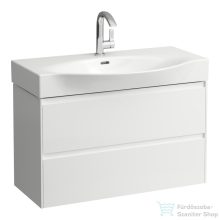   Laufen Lani 90 alsószekrény, 2 fiókkal, H811702 mosdóhoz, fényes fehér H4042121122611