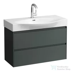   Laufen Lani 90 alsószekrény, 2 fiókkal, H811702 mosdóhoz, Traffic Grey H4042121122661