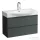 Laufen Lani 90 alsószekrény, 2 fiókkal, H811702 mosdóhoz, Traffic Grey H4042121122661