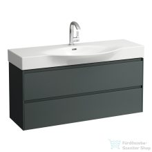   Laufen Lani 120 alsószekrény, 2 fiókkal, H811704 mosdóhoz, Traffic Grey H4042221122661