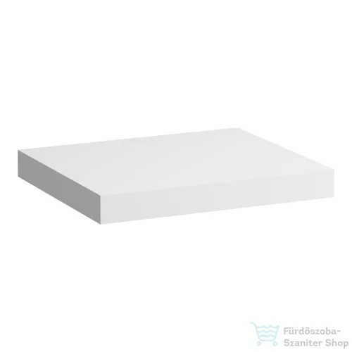 Laufen LANI 58,5 cm-es mosdópult konzollal, kivágás nélkül, matt fehér H4046401122601