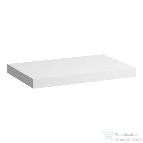 Laufen LANI 78,5 cm-es mosdópult konzollal, kivágás nélkül, matt fehér H4046501122601