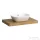 Laufen LANI 78,5 cm-es mosdópult konzollal, középső kivágással, mosdó nélkül, vad tölgy H4046511122671