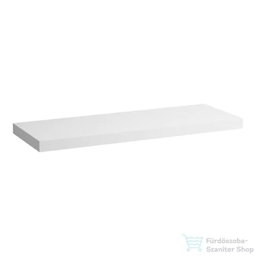 Laufen LANI 136,9 cm-es mosdópult konzollal, kivágás nélkül, matt fehér H4046801122601