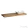 Laufen LANI 136,9 cm-es mosdópult konzollal, jobb oldali kivágással, mosdó nélkül, vad tölgy H4046831122671