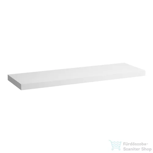 Laufen LANI 156,9 cm-es mosdópult konzollal, kivágás nélkül, matt fehér H4046901122601