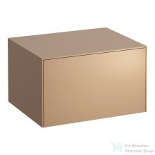   Laufen Sonar 57,5x45,5x34 cm-es 1 fiókos alsószekrény kivágás nélkül,Copper H4054000340411