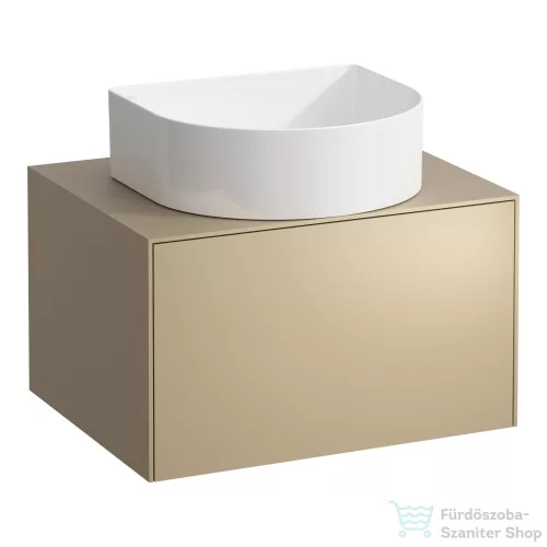 Laufen Sonar 57,5 cm széles 1 fiókos alsószekrény H812340, H812341,H812342,H812343 mosdóhoz,Gold H4054010340401