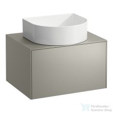   Laufen Sonar 57,5 cm széles 1 fiókos alsószekrény H812340, H812341,H812342,H812343 mosdóhoz,Titanium H4054010340421