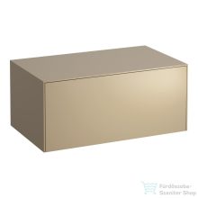   Laufen Sonar 77,5x45,5x34 cm-es 1 fiókos alsószekrény kivágás nélkül,Gold H4054100340401