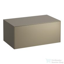   Laufen Sonar 77,5x45,5x34 cm-es 1 fiókos alsószekrény kivágás nélkül,Titanium H4054100340421