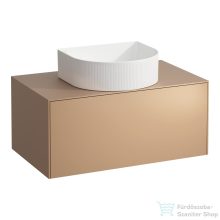   Laufen Sonar 77,5x45,5x34 cm-es 1 fiókos alsószekrény H812340, H812341, H812342, H812343 mosdóhoz,Copper H4054110340411