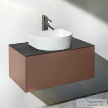   Laufen Sonar 77,5x45,5x34 cm-es 1 fiókos alsószekrény csaplyuk furattal H812340, H812341, H812342, H812343 mosdóhoz,Copper&Nero Marquina H4054150341411