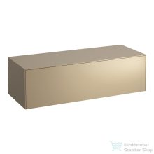   Laufen Sonar 117,5x45,5x34 cm-es 1 fiókos alsószekrény kivágás nélkül,Gold H4054200340401