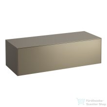   Laufen Sonar 117,5x45,5x34 cm-es 1 fiókos alsószekrény kivágás nélkül,Titanium H4054200340421