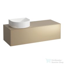   Laufen Sonar 117,5x45,5x34 cm-es 1 fiókos alsószekrény H812340,H812341,H812342,H812343 mosdókhoz,Gold H4054220340401