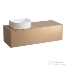   Laufen Sonar 117,5x45,5x34 cm-es 1 fiókos alsószekrény H812340,H812341,H812342,H812343 mosdókhoz,Copper H4054220340411