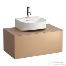   Laufen Sonar 77,5x45,5x34 cm-es 1 fiókos alsószekrény kivágással H816341,H816342 mosdóhoz,Copper H4054410340411
