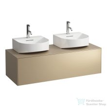   Laufen Sonar 117,5x45,5x34 cm-es 1 fiókos alsószekrény 2 db H816341 mosdóhoz,Gold H4054540340401