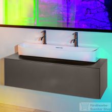   Laufen Sonar 117,5x45,5x34 cm-es 1 fiókos alsószekrény H816347 mosdóhoz,Titanium H4054610340421