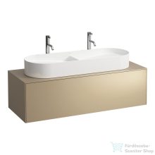   Laufen Sonar 117,5x45,5x34 cm-es 1 fiókos alsószekrény H812348,H812349 mosdókhoz,Gold H4054710340401