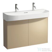   Laufen Sonar 97,4 cm széles 2 ajtós alsószekrény H810347 mosdóhoz,Gold H4054840340401