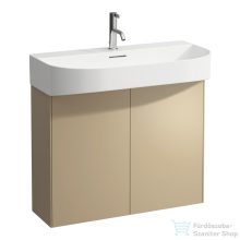   Laufen Sonar 77,6 cm széles 2 ajtós alsószekrény H810344 mosdóhoz,Gold H4054850340401