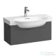 Laufen The New Classic 77,5x31,5 cm-es 1 fiókos alsószekrény H813855 mosdóhoz,traffic grey H4060410856271