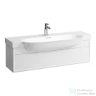 Laufen The New Classic 117,6x31,6 cm-es 1 fiókos alsószekrény H813858 mosdóhoz,Matt fehér H4060510851701