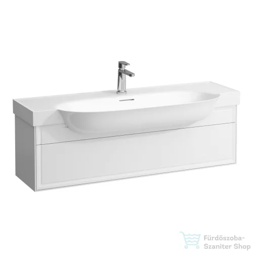 Laufen The New Classic 117,6x31,6 cm-es 1 fiókos alsószekrény H813858 mosdóhoz,Matt fehér H4060510851701