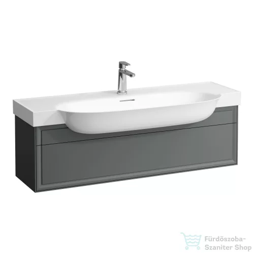 Laufen The New Classic 117,6x31,6 cm-es 1 fiókos alsószekrény H813858 mosdóhoz,Traffic Grey H4060510856271
