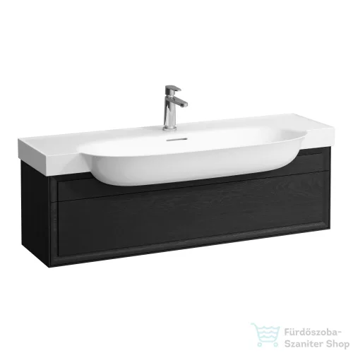 Laufen The New Classic 117,6x31,6 cm-es 1 fiókos alsószekrény H813858 mosdóhoz,Blacked Oak H4060510856281