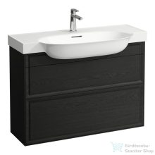   Laufen The New Classic 97,5x31,5 cm-es 2 fiókos alsószekrény H813857 mosdóhoz,blacked oak H4060920856281