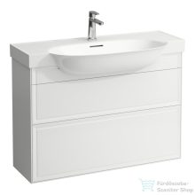   Laufen The New Classic 97,5x31,5 cm-es 2 fiókos alsószekrény H813857 mosdóhoz,fényes fehér H4060920856311