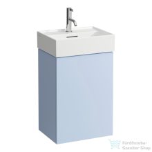   Laufen Kartell 43,5 cm széles 1 ajtós fali szekrény H815330 mosdóhoz,balos,Grey Blue H4075030336451
