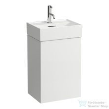   Laufen Kartell 43,5 cm széles 1 ajtós fali szekrény H815330 mosdóhoz,jobbos,matt fehér H4075040336401
