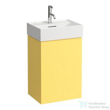   Laufen Kartell 43,5 cm széles 1 ajtós fali szekrény H815330 mosdóhoz,jobbos,Mustard Yellow H4075040336441