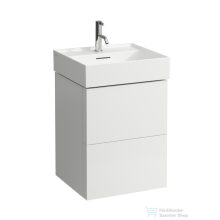   Laufen Kartell By Laufen 48x45 cm-es két fiókos alsószekrény H810332 mosdóhoz,matt fehér H4075090336401