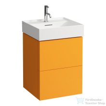   Laufen Kartell By Laufen 48x45 cm-es két fiókos alsószekrény H810332 mosdóhoz,Ochre Brown H4075090336431