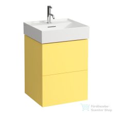   Laufen Kartell By Laufen 48x45 cm-es két fiókos alsószekrény H810332 mosdóhoz,Mustard Yellow H4075090336441