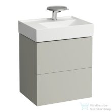   Laufen Kartell By Laufen 2 fiókos alsószekrény H810335 mosdóhoz,kavics szürke H4075680336411