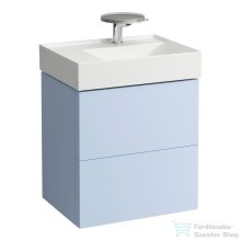   Laufen Kartell By Laufen 2 fiókos alsószekrény H810335 mosdóhoz,grey blue H4075680336451