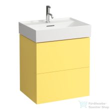   Laufen Kartell By Laufen 2 fiókos alsószekrény H810333 mosdóhoz,mustard yellow H4075690336441